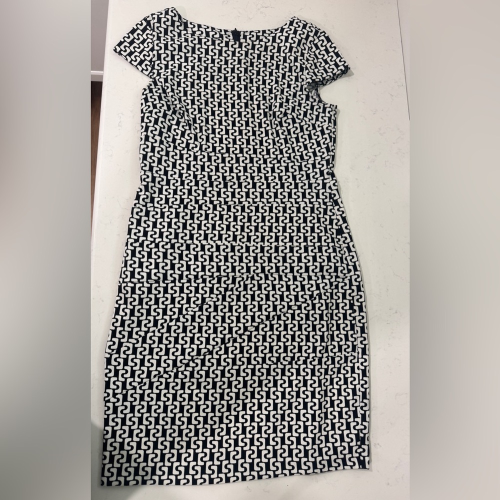 Alyx Monochrome Geometric Mini Dress